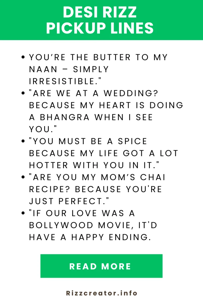 Desi Rizz Pickup Lines