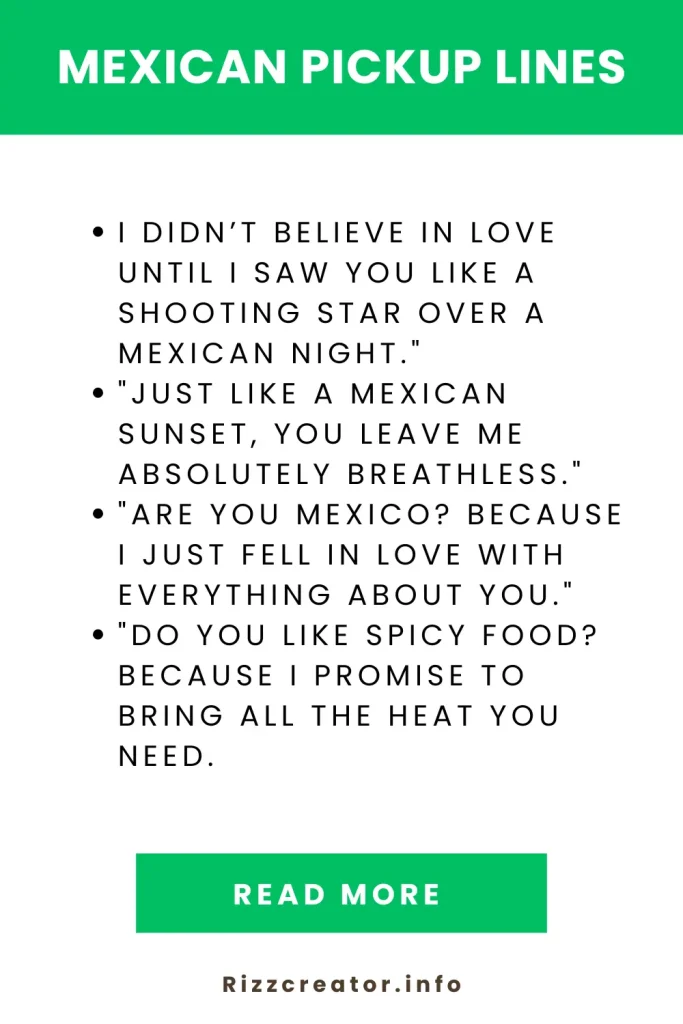 Mexican Rizz Lines